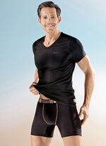 Zweierpack Shirts mit V-Ausschnitt 