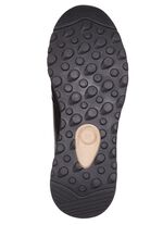 ELENA EDEN, trendige Damen-Sneaker, Weite G, mit herausnehmbarem Fu&szlig;bett SCHWARZ-BRAUN