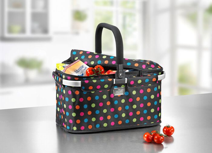 "Genius" Einkaufskorb mit Rei&szlig;verschluss 