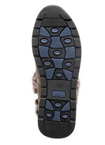 Caprice, gef&uuml;tterte Damen-Stiefeletten, Winterschuhe, Weite H, mit herausnehmbarem Fu&szlig;bett TAUPE