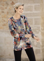 Shirt mit farbbrillantem Druck 