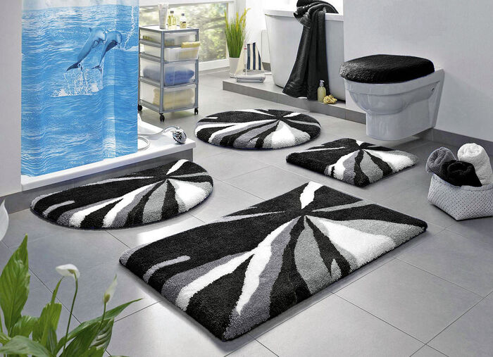 Badgarnitur in super weicher und angenehmer Qualität ANTHRAZIT