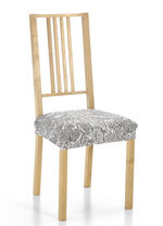 Pflegeleichte Stretchbezüge in Schlangenoptik GRAU