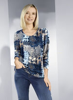 Hübsches Shirt mit 3/4-langen Ärmeln 