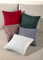 Feincord Kissenbezug mit Rei&szlig;verschluss 