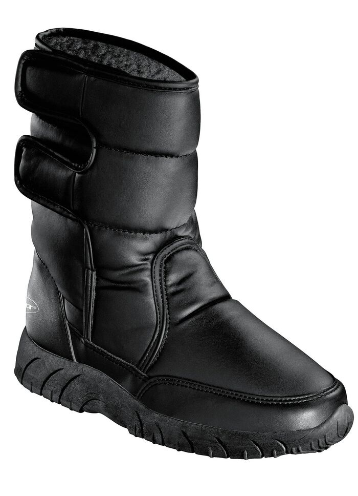 WALKMAXX &reg; Damen-Thermostiefel mit Eiskralle SCHWARZ