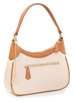 Laurina, Tasche, Damen, mit abnehmbarem, verstellbarem Umh&auml;ngeriemen BEIGE-BRAUN