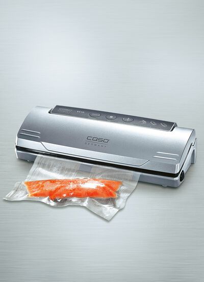 Caso Vakuumierer: Bis zu 8x l&auml;nger frisch durch Vakuum 