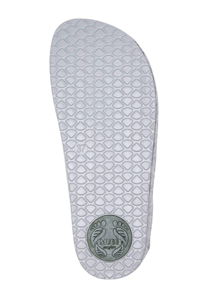 Mubb, klassische Damen-Hausschuhe, Weite H, mit anatomisch geformtem Fu&szlig;bett 