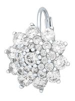  Eleganz in Silber: Ohrringe mit Zirkonia 