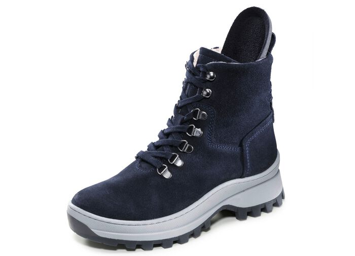 Stiefelette im angesagten Look DUNKELBLAU