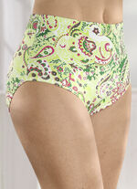 Viererpack Slips mit buntem Dessin 