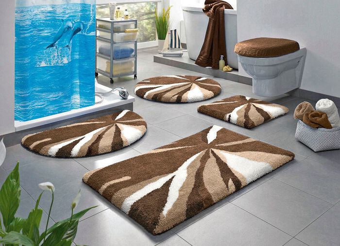 Badgarnitur in super weicher und angenehmer Qualit&auml;t BRAUN