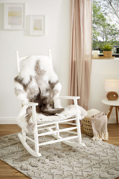 Flauschiger Fellvorleger 