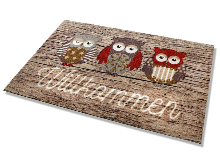 Fußmatte mit rutschhemmend beschichteter Rückseite 