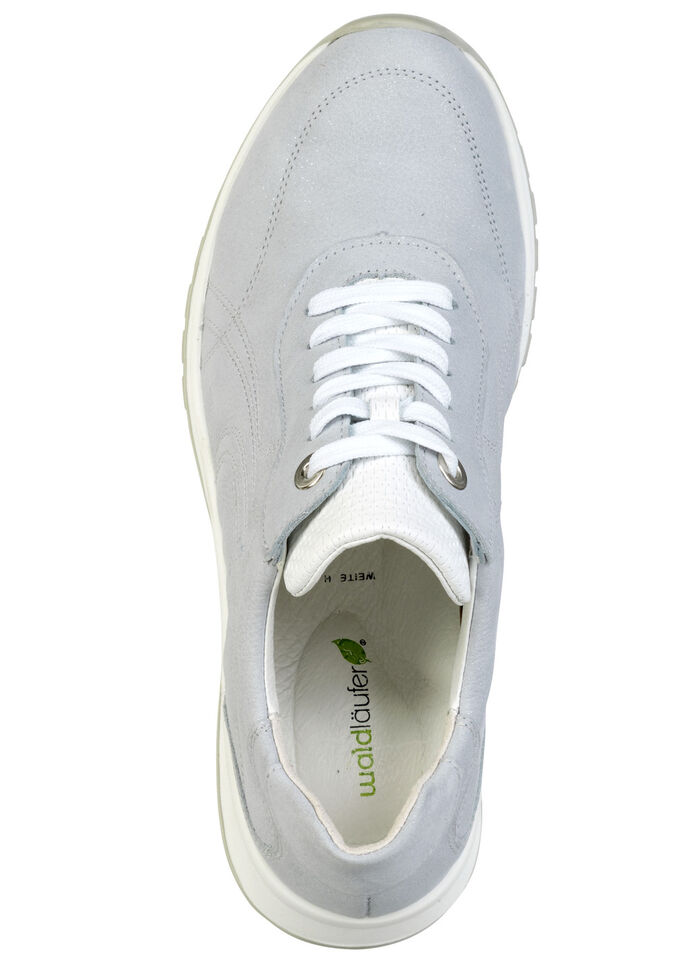 Waldl&auml;ufer, bequeme Damen-Schn&uuml;rschuhe, Weite H, mit herausnehmbarem Fu&szlig;bett BLEU