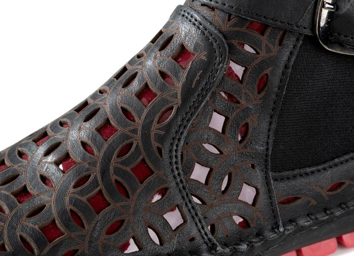 Gemini, sommerliche Damen-Boots, Weite G, mit herausnehmbarem Fu&szlig;bett 