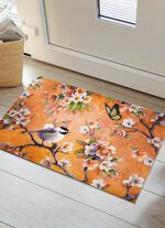 Fu&szlig;matte mit rutschhemmender R&uuml;ckseite 