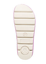 Laurina, trendige Damen-Hausschuhe, Weite G, mit anatomisch geformtem Fu&szlig;bett PINK