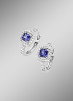 Klappcreolen in Silber 