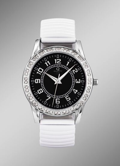 Moderne Quartz-Damenuhr mit Zugband 