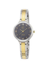 ETT-Solar-Damenuhr mit Titanbandgehäuse 