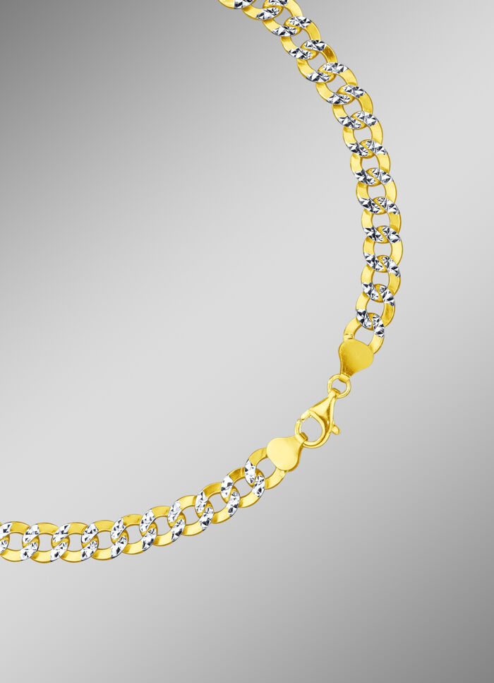 Stilvolle Panzerketten-Garnitur in Bicolor 