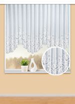 Blumenfenster-Store mit Universalschienenband 