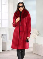 Mantel mit Taillenriegel im R&uuml;ckteil 