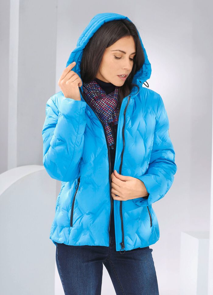 Daunenjacke mit geklebten Kammern 