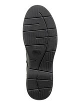 GINO GALANTE, klassische Herren-Slipper, aus Hirschleder SCHWARZ