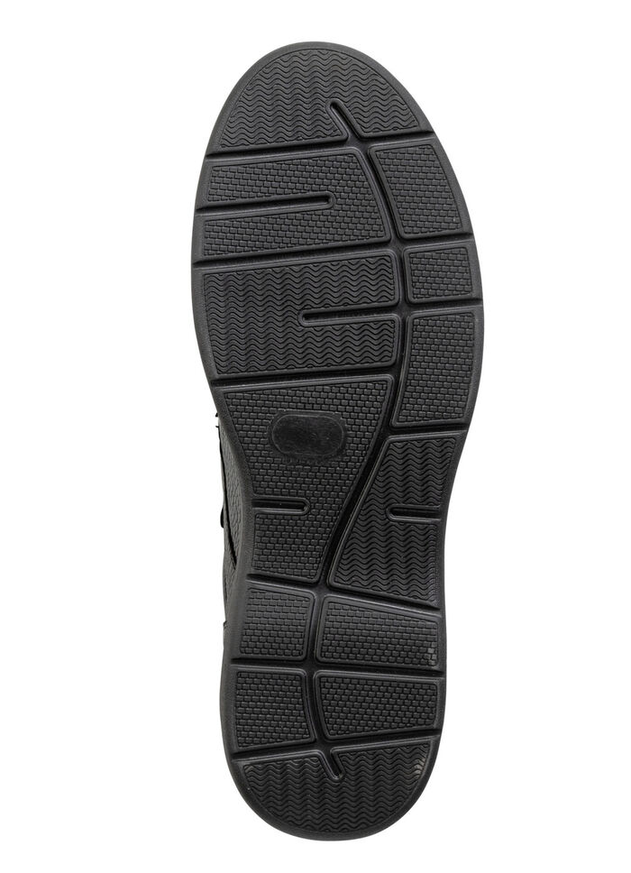 GINO GALANTE, klassische Herren-Slipper, aus Hirschleder SCHWARZ