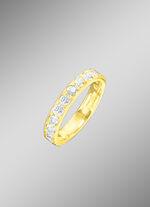Memoire-Ring mit Brillanten 