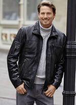 Kurzjacke aus Lamm-Nappaleder 