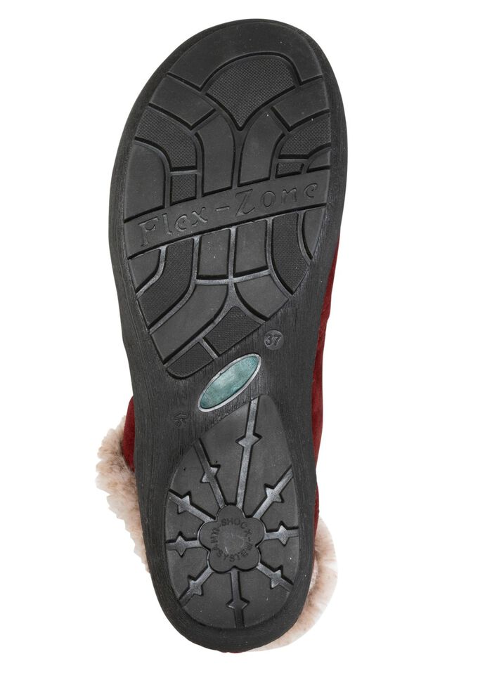 ELENA EDEN, gef&uuml;tterte Damen-Boots, Winterschuhe, Weite G, mit herausnehmbarem Fu&szlig;bett 