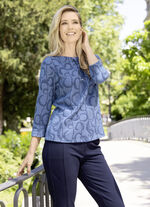 Pullover in Ausbrenner-Optik 