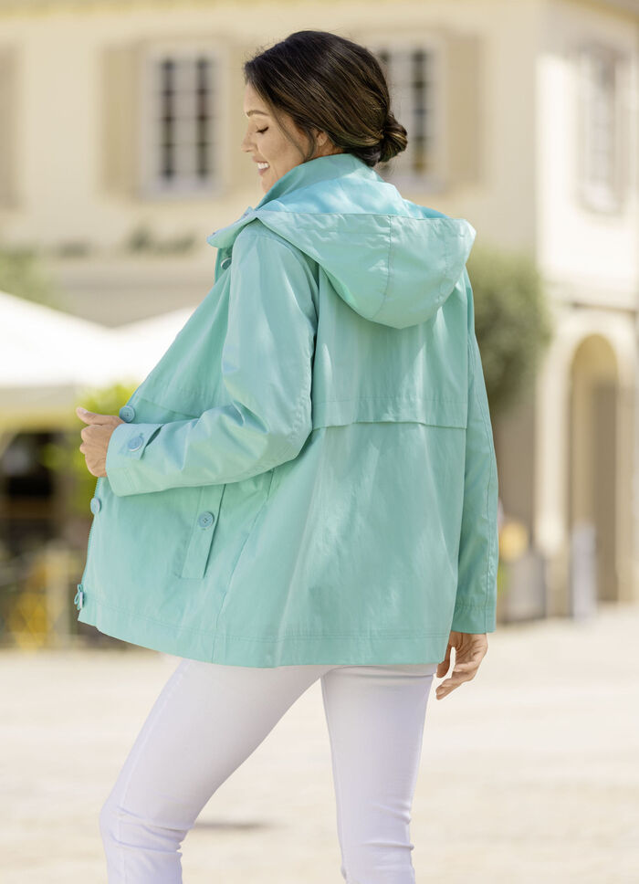 Jacke mit 2-Wege-Reißverschluss 