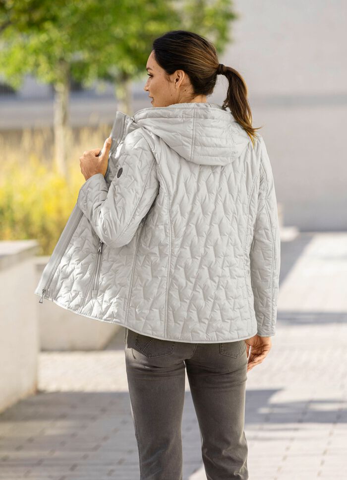 Jacke mit trendgenauem Laserstepp 