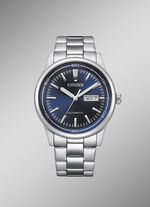 Automatik-Herrenuhr mit Edelstahlbandgeh&auml;use 