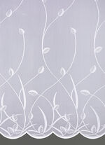 Lichtdurchlässiger Store mit Universalschienenband 