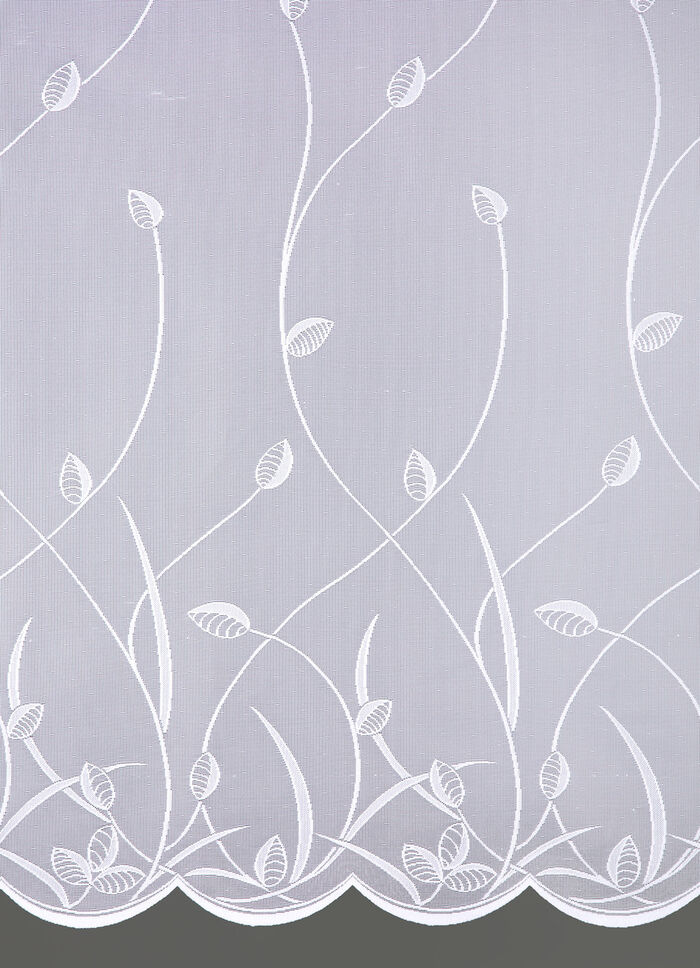 Lichtdurchlässiger Store mit Universalschienenband 