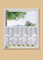 Kurzstore Blumen mit Stangendurchzug 