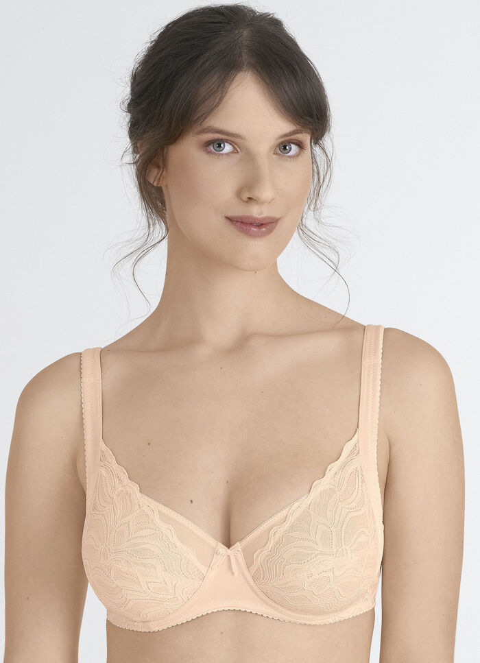 Felina Bügel-BH mit hübscher Elastikspitze 