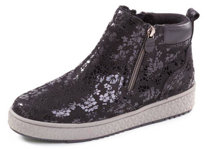 ELENA EDEN, schicke Damen-Boots, Weite H, mit herausnehmbarem Fu&szlig;bett 