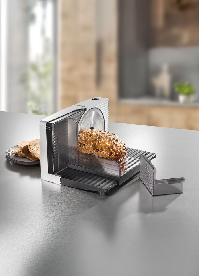 Allesschneider mit Edelstahl-Schneidscheibe 