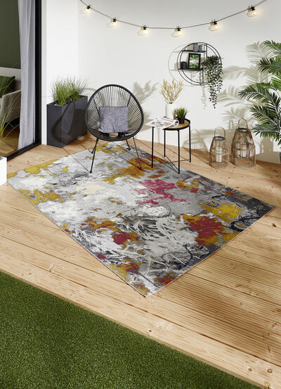 Brücken und Teppich mit rutschhemmender Latex-Rückseite 