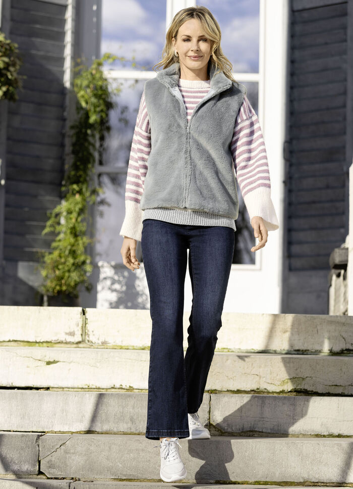 Jeans in 5-Pocket-Form DUNKELBLAU