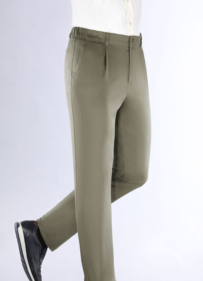 Hose von "Klaus Modelle" mit Gummibund in 3 Farben 