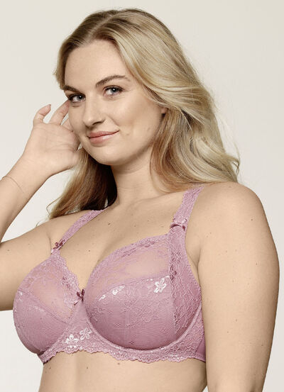 LingaDore Bügel-BH mit elastischer Spitze 