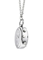 Funk-Anhängeruhr mit sprechender Zeitansage auf Knopfdruck 